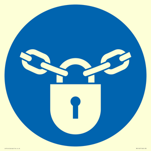 Mandatory: Keep locked